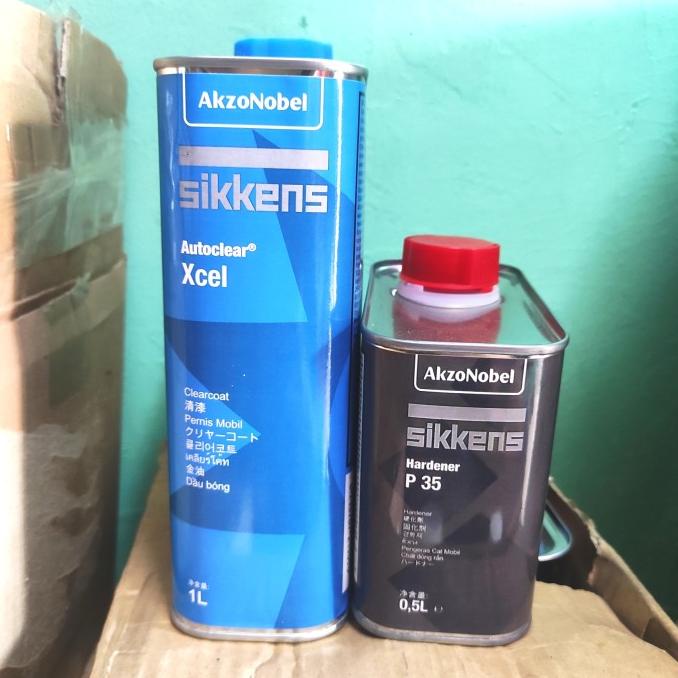 Jual Clear Sikkens Xcel Set Hardener Pernis Sikkens Shopee Indonesia