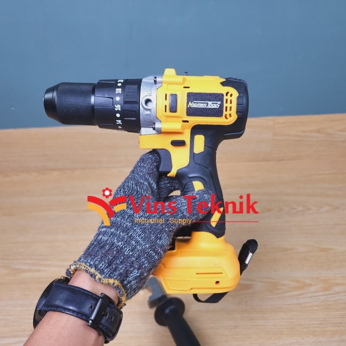 Jual Mesin Bor Baterai 13Mm Cordless Impact Drill Ncb 0213 Nagawa