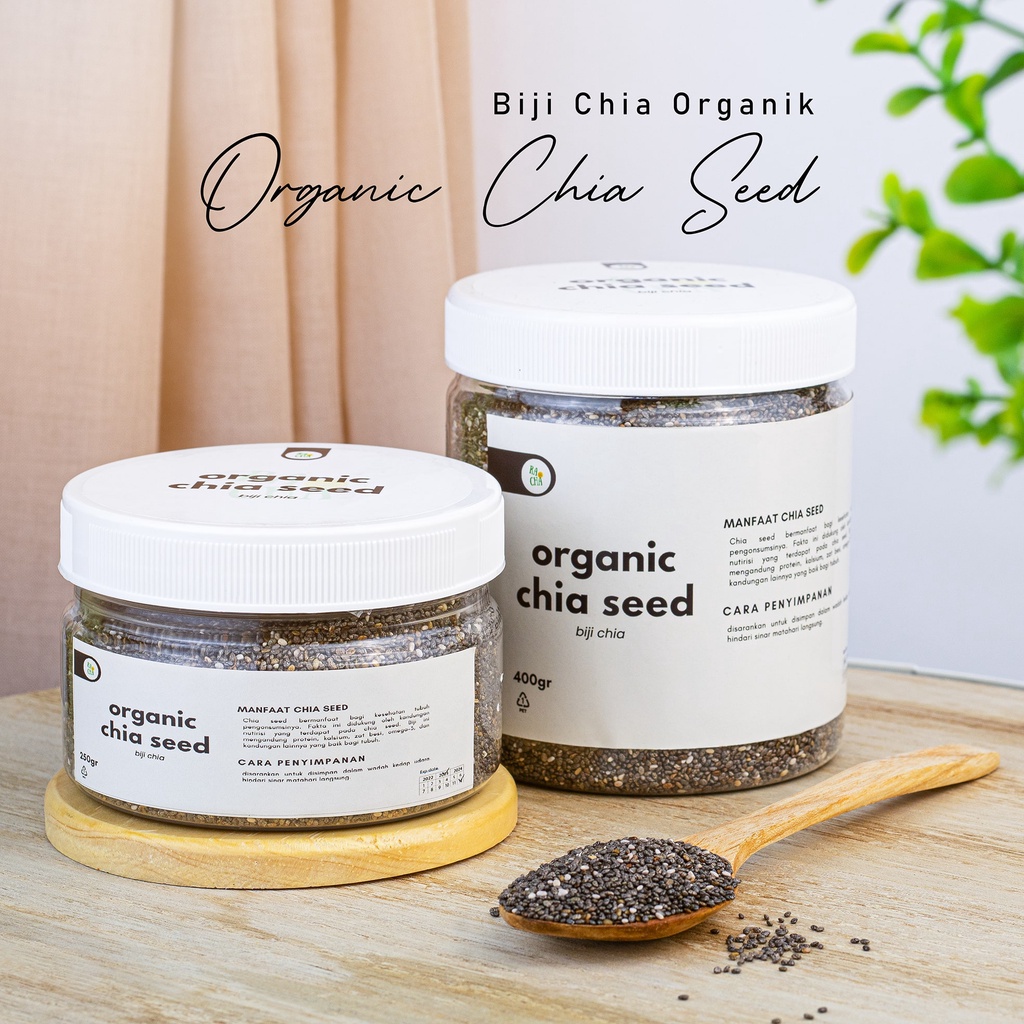 Jual Organic Chia seed 400gr - Raacha | Shopee Indonesia