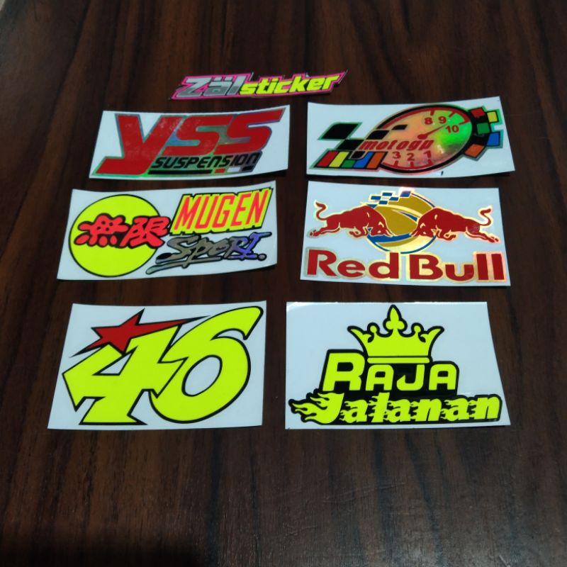 Jual STICKER CUTTING MUGEN SPORT, RAJA JALANAN, YSS | Shopee Indonesia