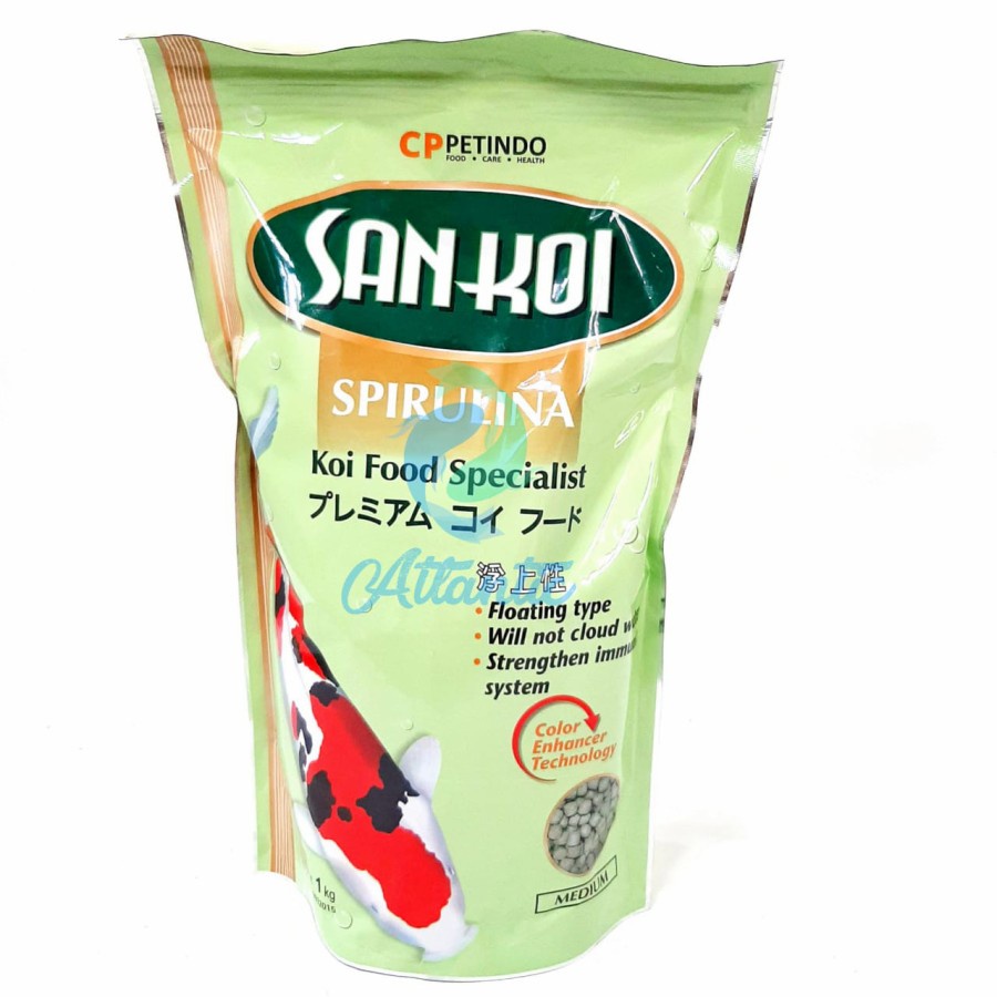 Jual San Koi Sankoi Spirulina 1 Kg Koi Food Pakan Ikan Koi 1kg | Shopee ...