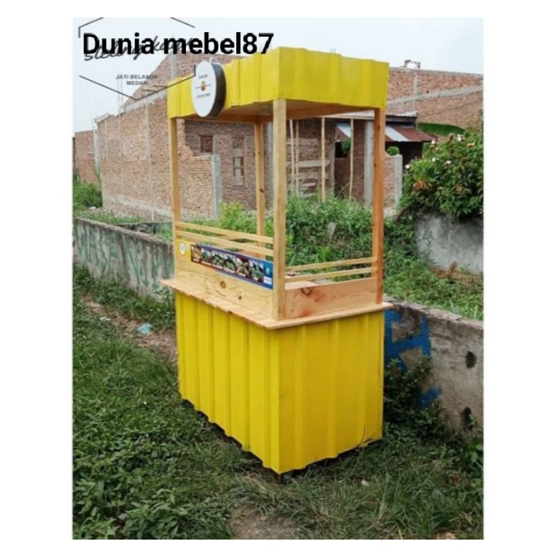 Jual gerobak jualan booth kekinian booth conteiner | Shopee Indonesia