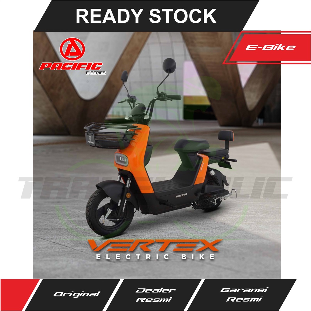 Jual SEPEDA LISTRIK MURAH E-BIKE POWER BESAR 650 WATT 4 Spd VERTEX ...