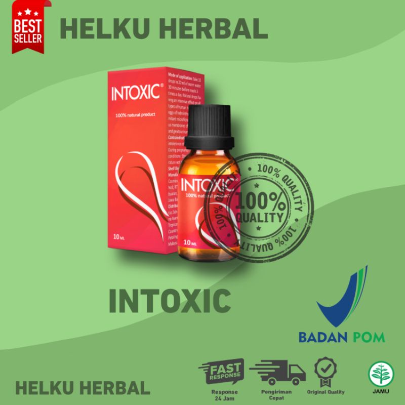 Jual INTOXIC ORIGINAL OBAT PEMBASMI PARASIT PADA TUBUH | Shopee Indonesia