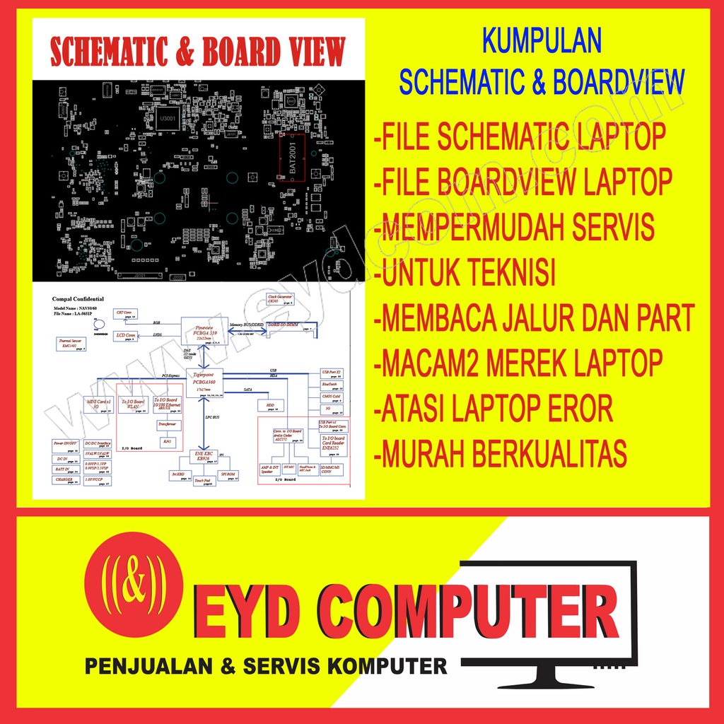 Jual SCHEMATIC DAN BOARDVIEW LAPTOP PREMIUM KUMPULAN RIBUAN SKEMA MEREK ...