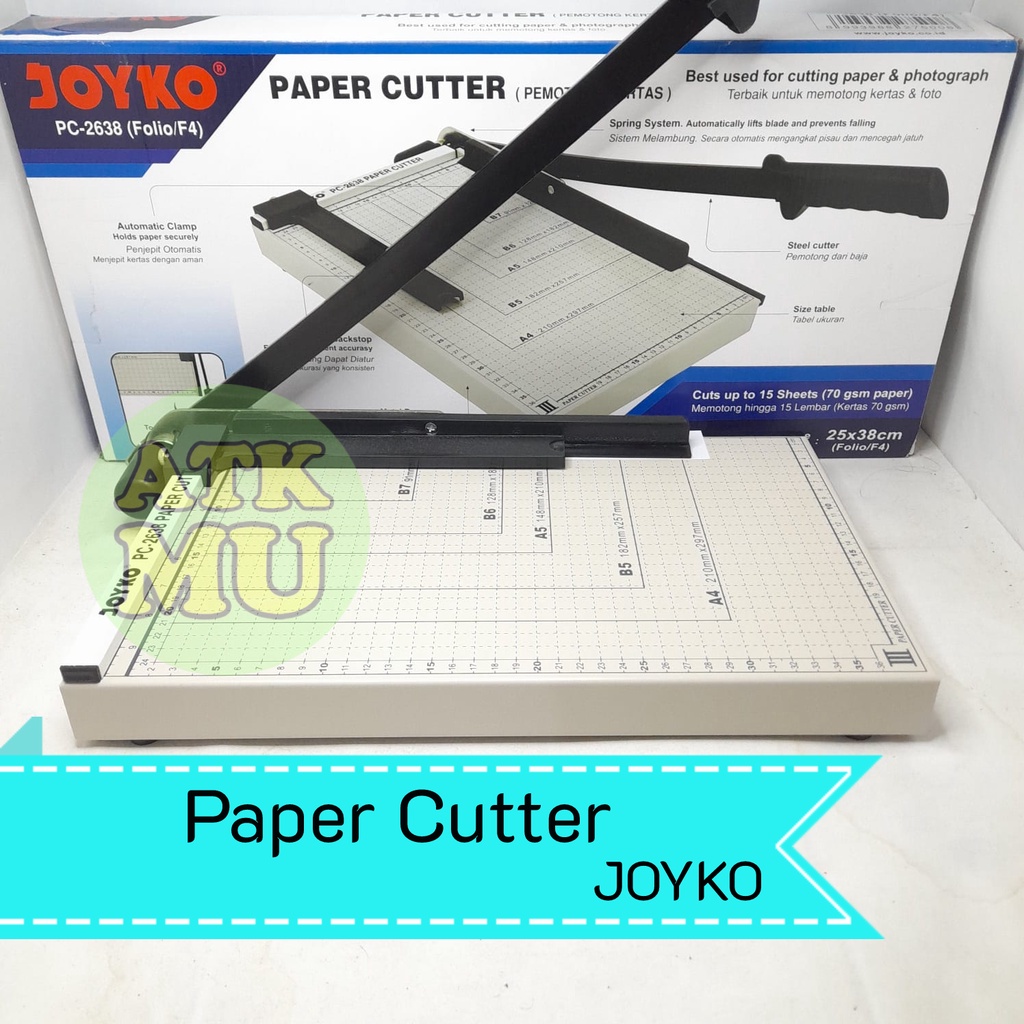 Jual Paper Cutter Joyko Pemotong Alat Potong Kertas Ukuran F4 Shopee