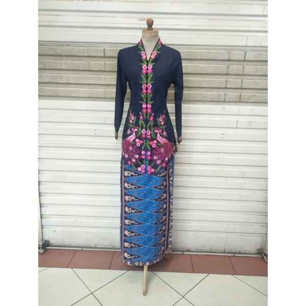 Jual Kebaya Encim Motif Burung Encim Tradisional Kebaya Encim