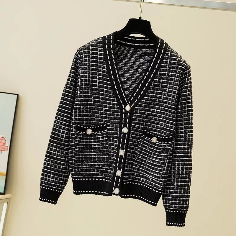 Jual Cardigan Kardigan Rajut Rubik V Neck | Shopee Indonesia