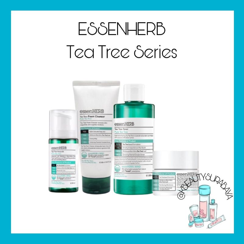Jual (BPOM) ESSENHERB ALL PRODUCT / ESSENHERB Tea Tree / ESSENHERB