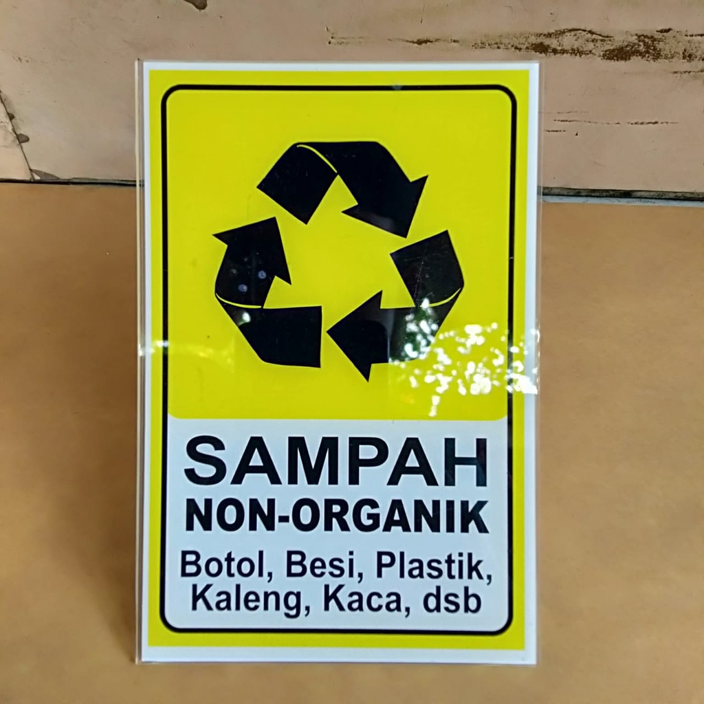 Jual STIKER Dan AKRILIK SAMPAH NON ORGANIK | Shopee Indonesia