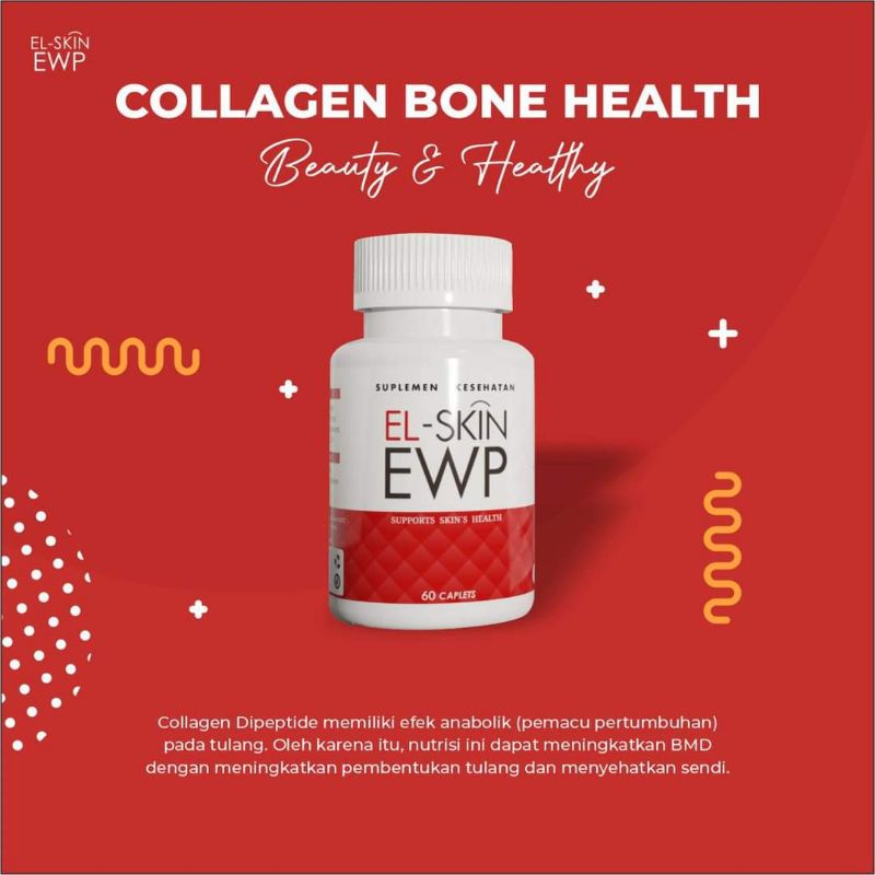 Jual ewp elskin kolagen dipeptide dalam bentuk tablet | Shopee Indonesia