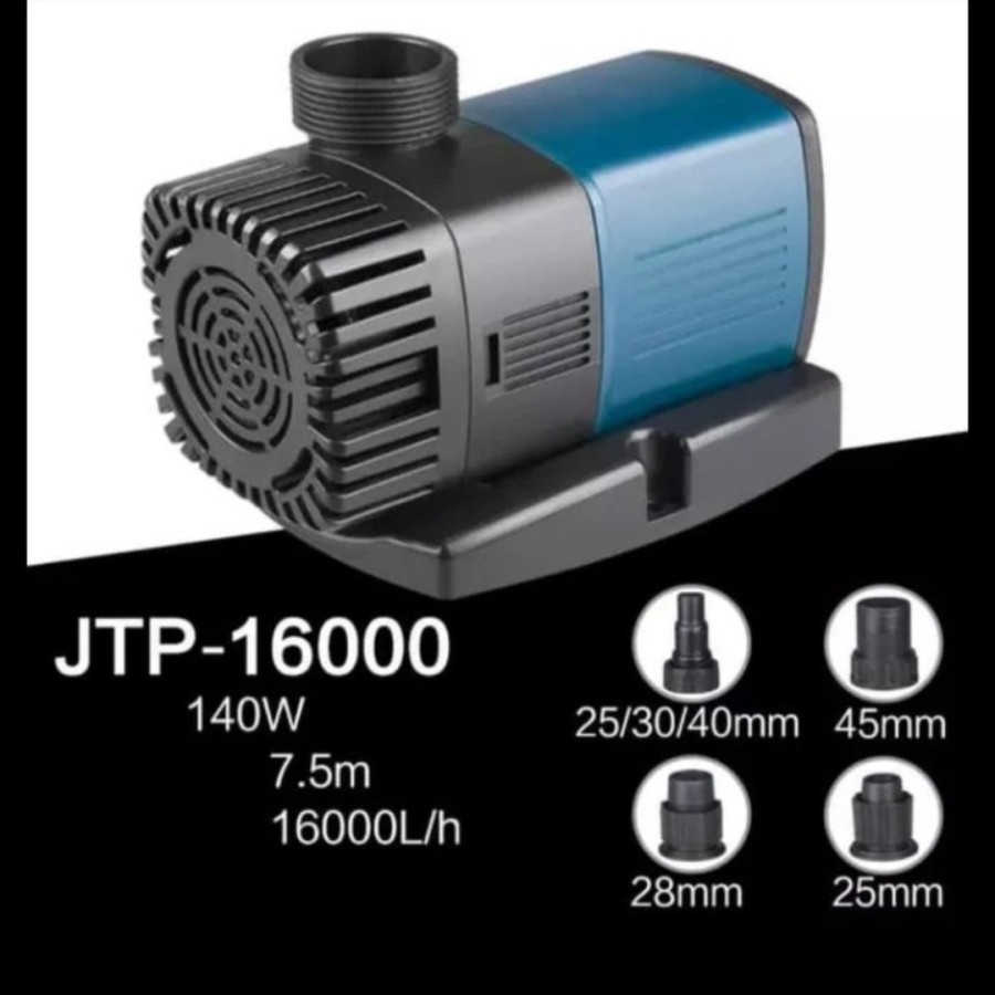 SunSun CEF-16000 Pompe De Bassin Haut Rendement 16000 L/h - 75W - Hauteur 2m