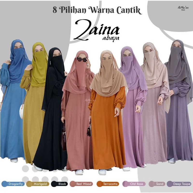 Abaya pk  Nida Pret Abaya ABA22VG ZAINA main image 0