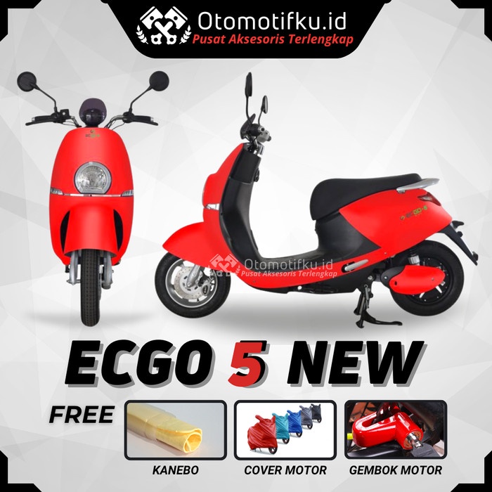 Jual Motor Listrik Sepeda Motor Listrik Ecgo New W Sni Gratis