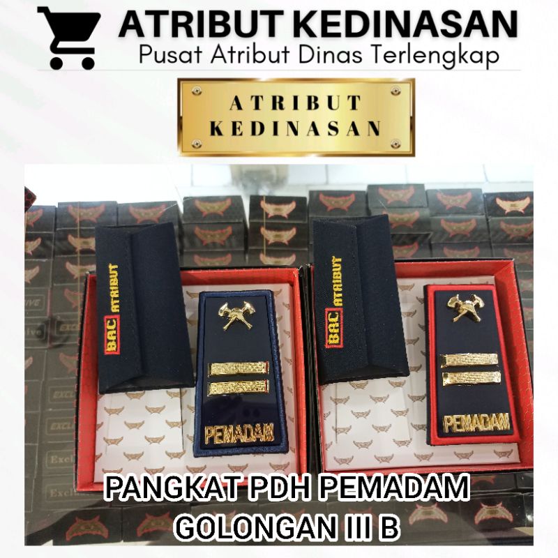 Jual PANGKAT PDH PEMADAM EXCLUSIVE GOL 3 III B | Shopee Indonesia