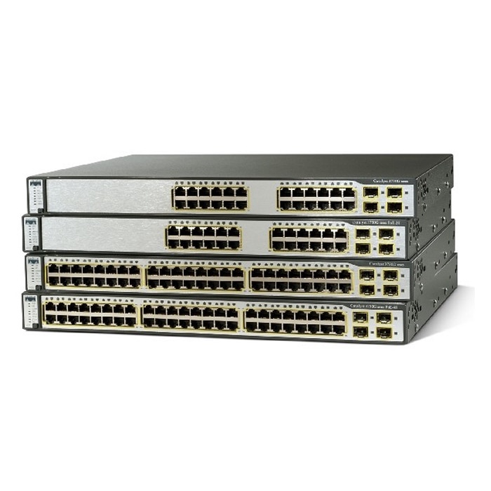 Jual Switch Cisco Catalyst WS-C3750G-24TS-1U (Used) | Shopee Indonesia