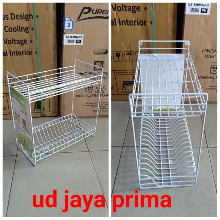Jual Rak Piring Rak Piring Tempat Piring 2 Susun | Shopee Indonesia
