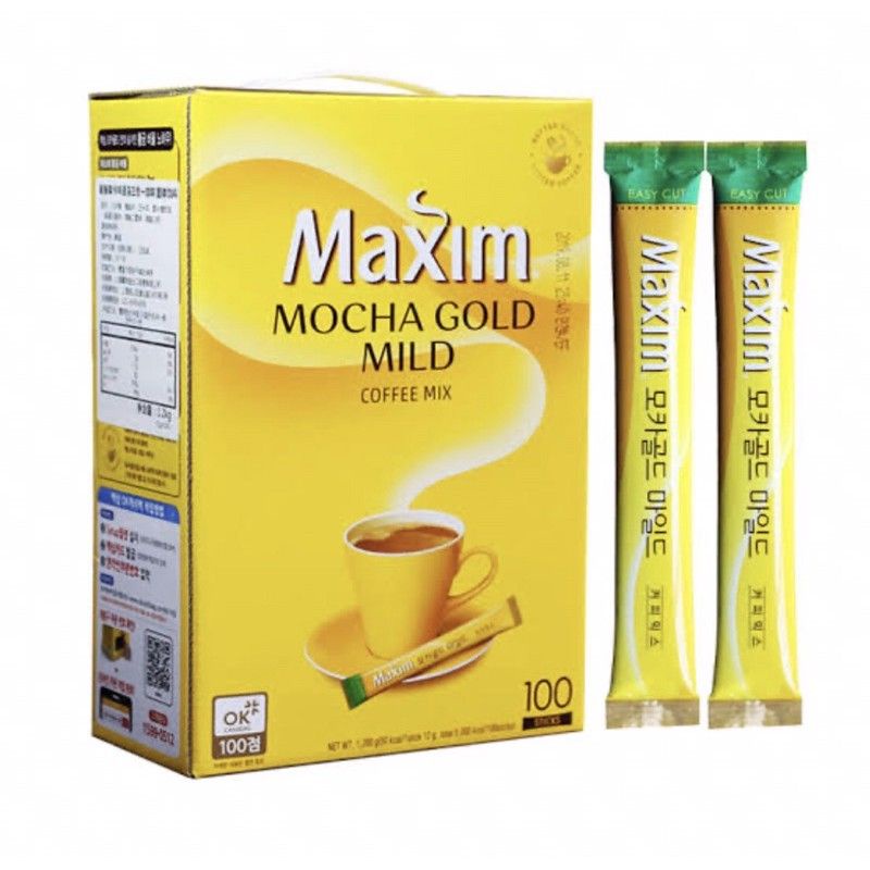 Jual Maxim Mocca Gold Coffee Mix / Kopi Moka Korea | Shopee Indonesia