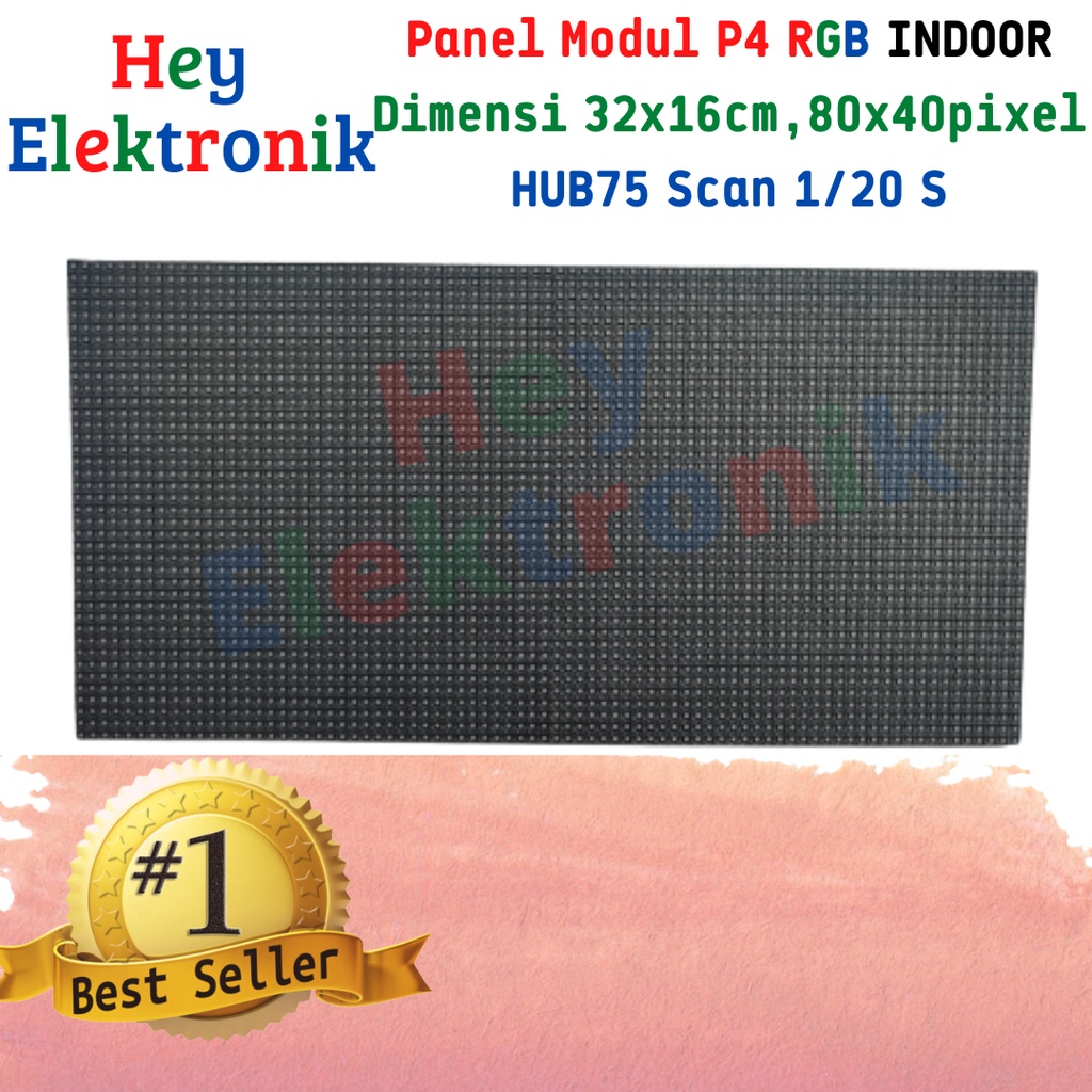 Jual Panel Module Modul LED P4 Running Text SMD RGB Color Indoor ...