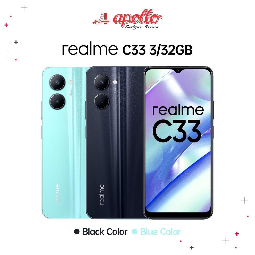 Jual Realme C33 3/32GB Garansi Resmi Indonesia | Shopee Indonesia