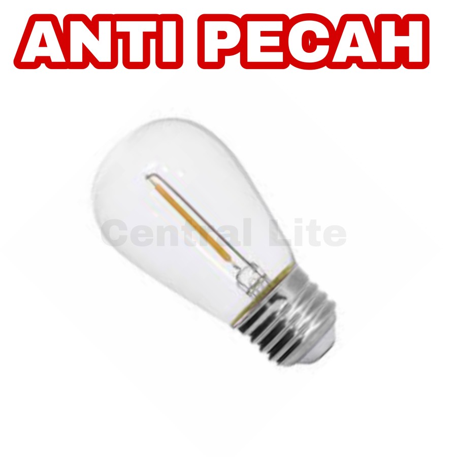 Jual Lampu LED Bulb Bohlam Edison Lampu Cafe Filamen 2 Watt 4 Watt ST64 ...