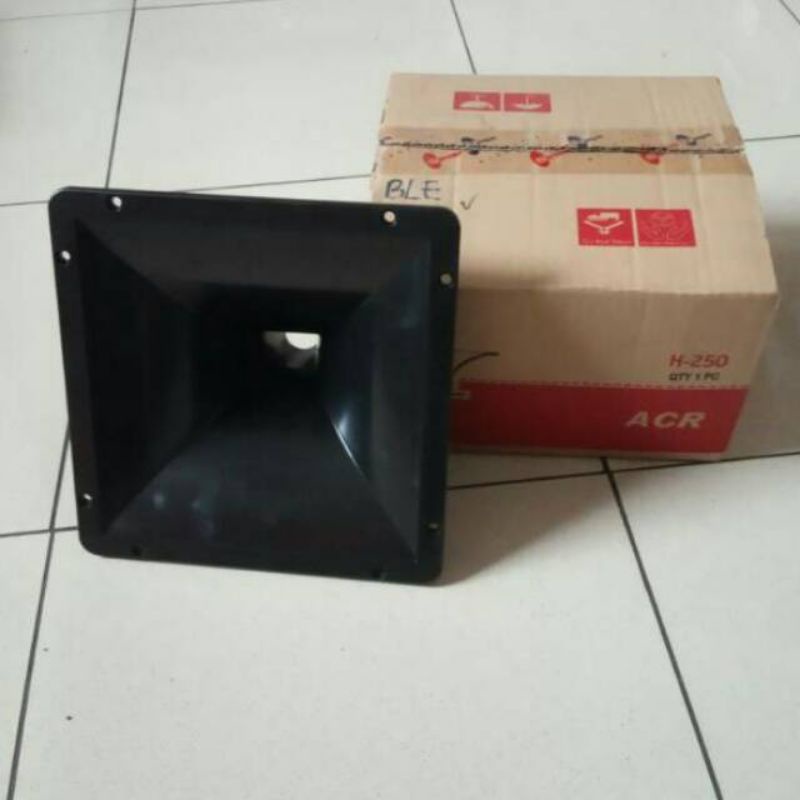Jual Corong Horn Tweeter ACR H-250 | H 250 | H250 25CM x 25CM | Shopee ...