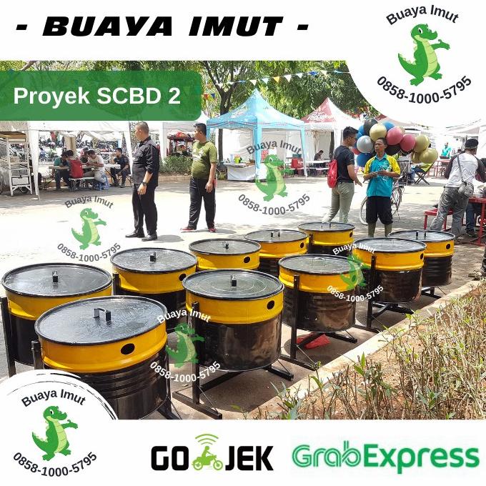 Jual Tongdrum Sampah Besi 60liter Lebar Murah Dengan Penutupandtanpa Tiang Shopee Indonesia 7063