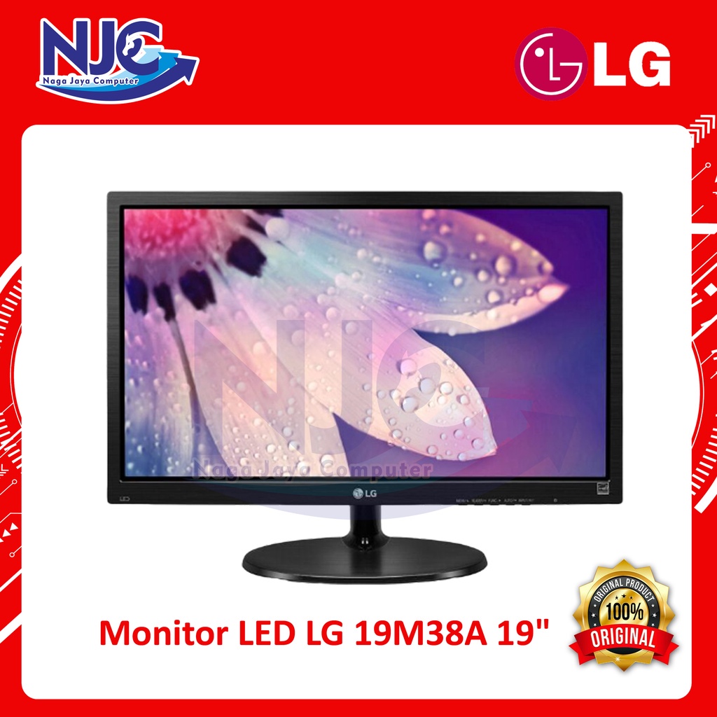 Jual LED MONITOR LG 18.5 INCH 19 INCH 19M38A VGA | Shopee Indonesia