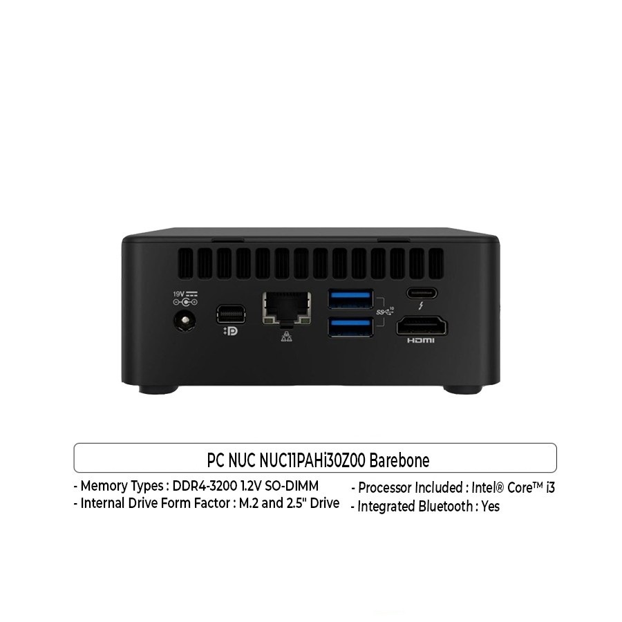 Jual PC NUC NUC11PAHi30Z00 Barebone Shopee Indonesia