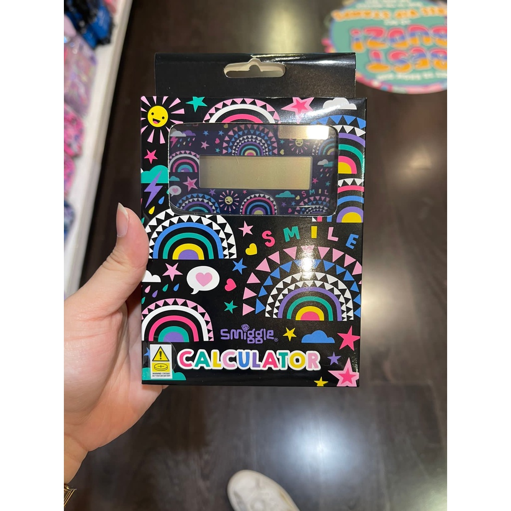 Jual SMIGGLE CALCULATOR BLACK GIRL - KALKULATOR SMIGGLE | Shopee Indonesia
