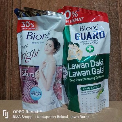 Jual Biore Body Foam 800 ml | Shopee Indonesia