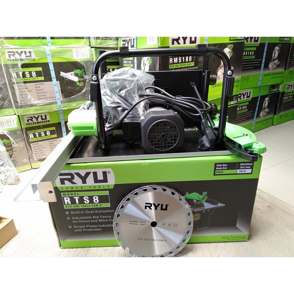 Jual RYU RTS 8 TABLE SAW MEJA POTONG KAYU MESIN GERGAJI CIRCULAR SAW 8 ...