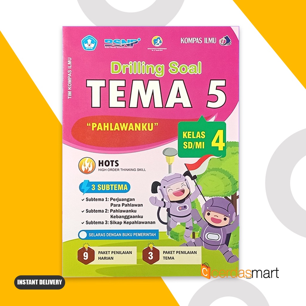 Jual Buku Pelajaran Sd Drilling Soal Kelas Sd Mi Tema Shopee