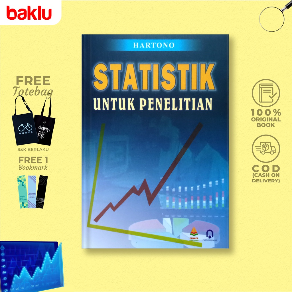 Jual Buku Statistik Untuk Penelitian Hartono Pustaka Pelajar