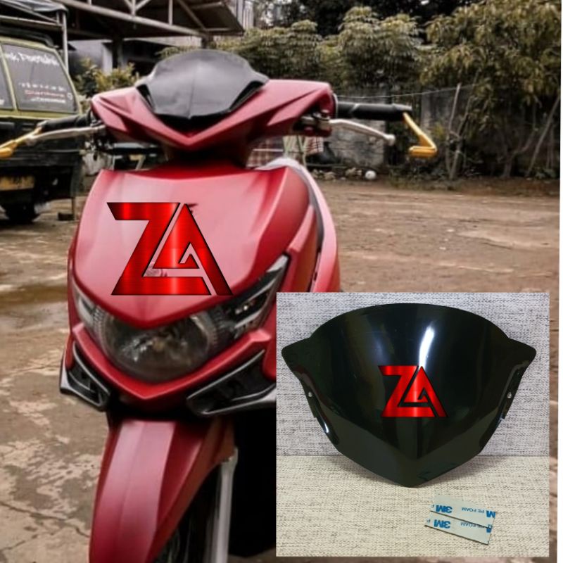 Jual VISOR MIO SOUL GT 115 WINDSHIELD MIO SOUL GT LAMA Shopee Indonesia