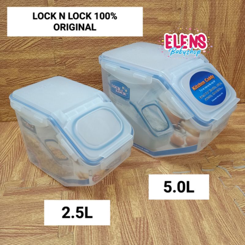 Jual Lock n Lock container toples makan wadah estetik oatmeal cereal 2 ...