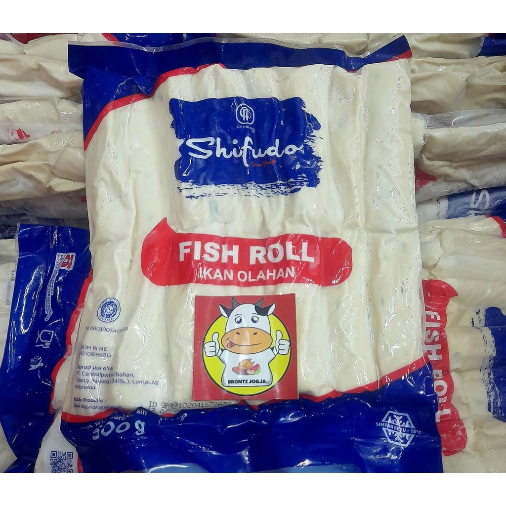Jual SHIFUDO FISH ROLL 500GR FROZEN FOOD BRONTZ JOGJA Shopee