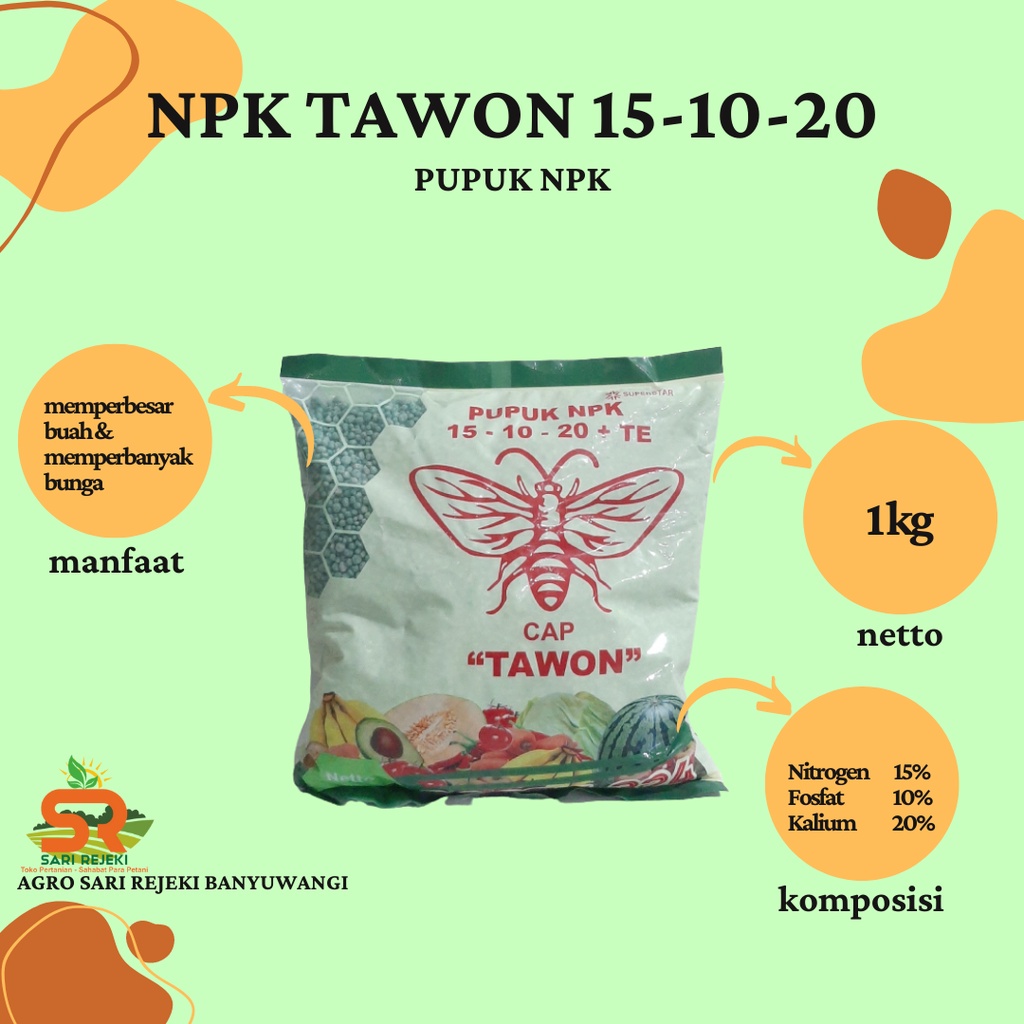 Jual Pupuk Npk Superstar Tawon Kg Shopee Indonesia