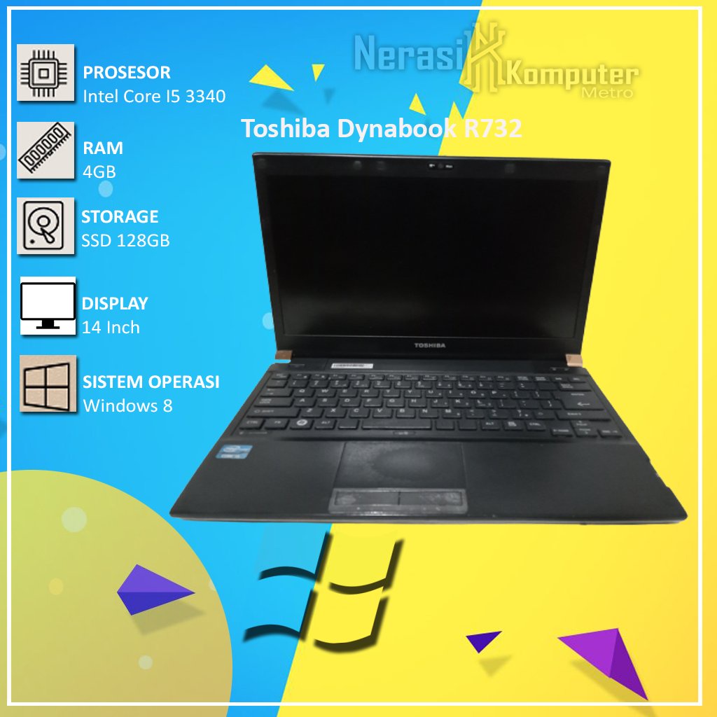 東芝 dynabook R732/H/Core i5/8GB/SSD 128GB/無線/Win8のご案内です