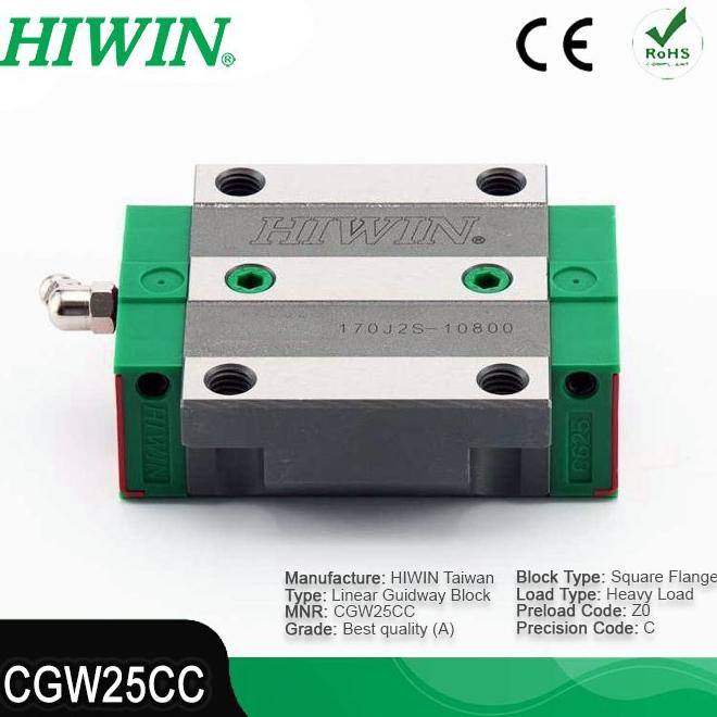 Jual Cgw25Cc Linear Guide Block - Original Hiwin Taiwan | Shopee Indonesia