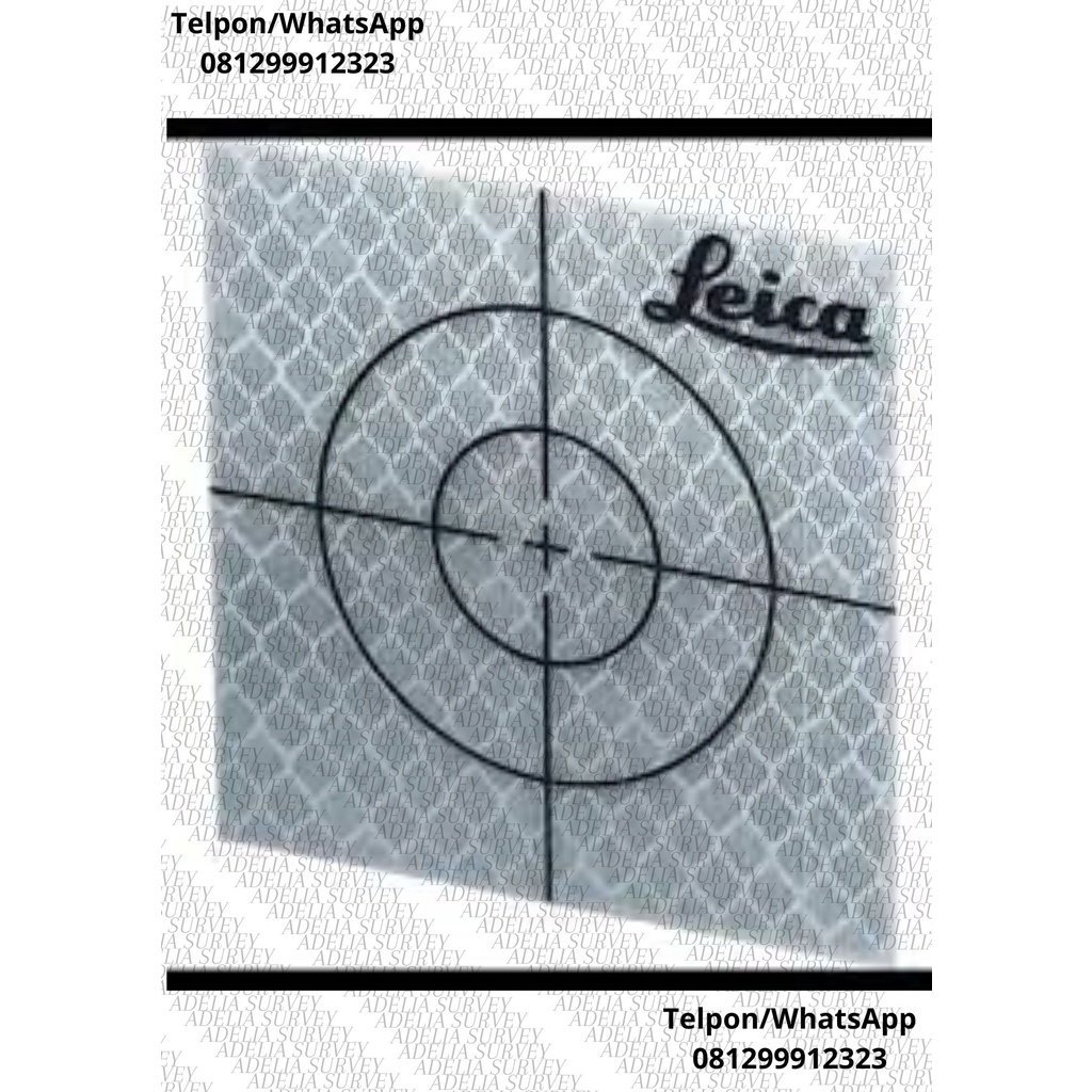 Jual Reflector Sheet Reflective Tape Prisma Target Leica 40x40mm ...