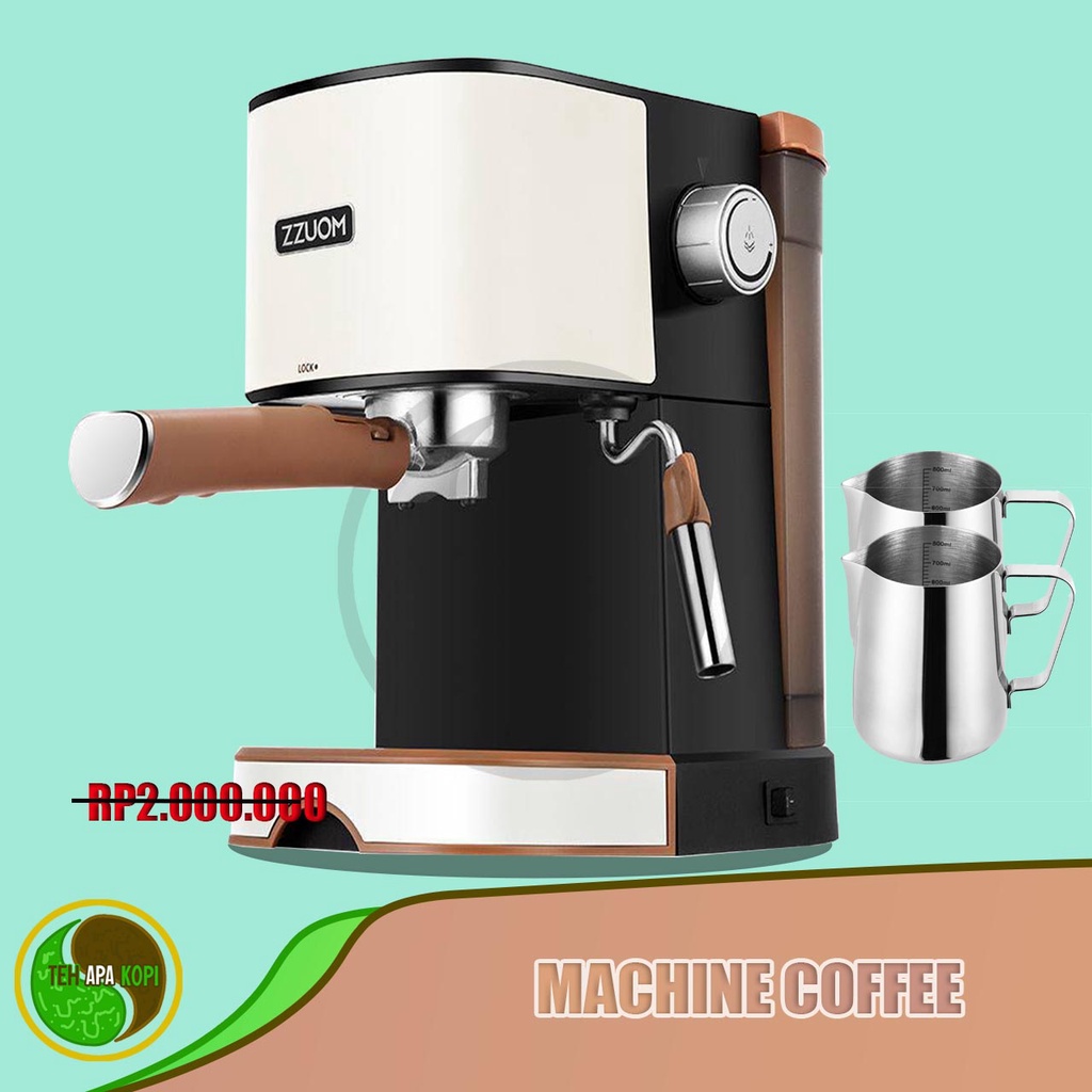 Jual MESIN KOPI MACHINE SEMI AUTOMATIC ESPRESSO COFFEE MILK FOAM ...