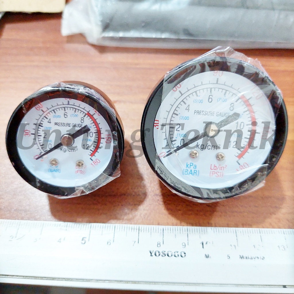 Jual Spare part Pressure Gauge Compressor Meter angin Kompresor