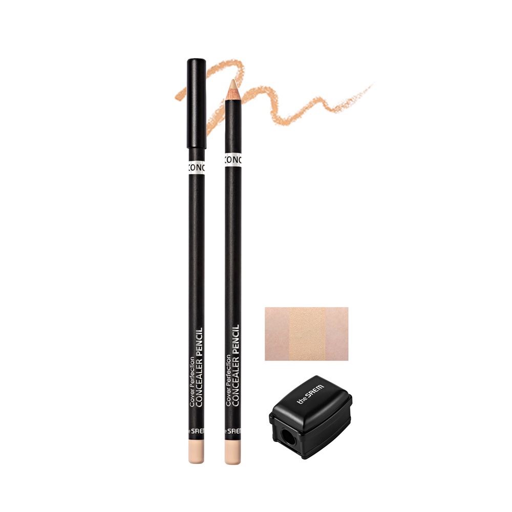 Jual The Saem Official Cover Perfection Concealer Pencil 20 Rich Beige Shopee Indonesia 