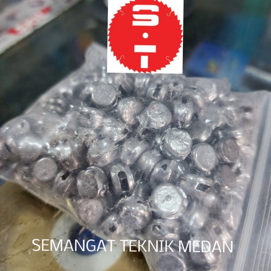 Jual 1KG TIMAH SEGEL LOCIS METERAN AIR PDAM LISTRIK PLN LPG CONTAINER 1 ...