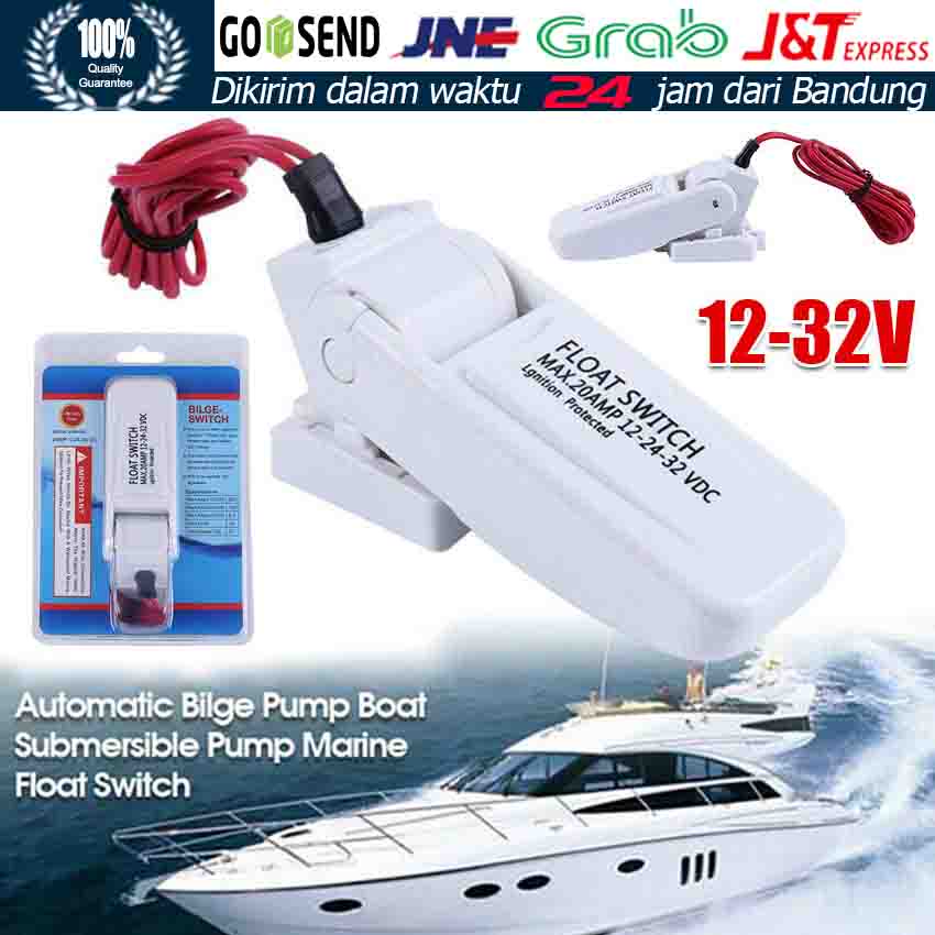 Jual Marine Float Switch 12V 1100GPH Automatic Bilge Pump Boat ...