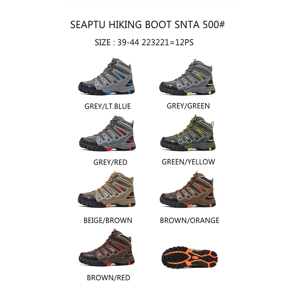 Jual Sepatu Gunung SNTA 500 Original Unisex Mid Series Hiking Shoes ...