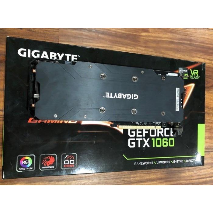 Jual Gigabyte Geforce Gtx 1060 G1 Gaming 6Gb Ddr5 Terbaru! | Shopee ...