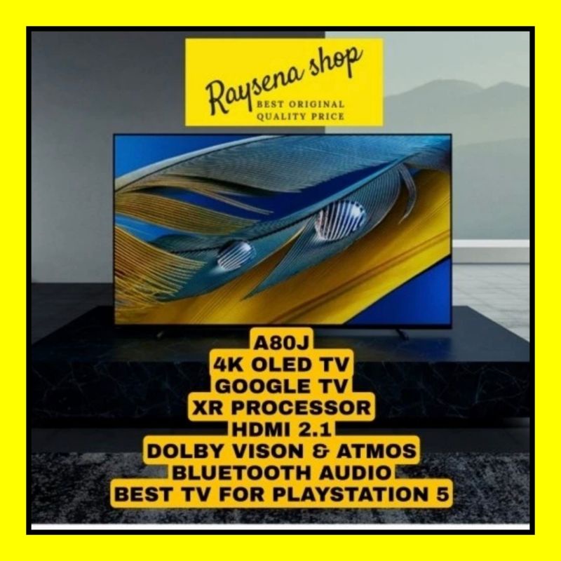 Jual SONY 4K OLED TV XR 55A80J / XR55A80J / XR55A80J GOOGLE TV 55 inch