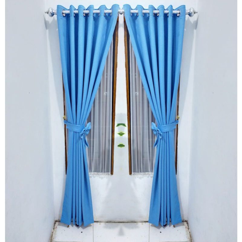 Jual Gorden Polos Blackout Import Gorden Jendela Minimalis Gorden